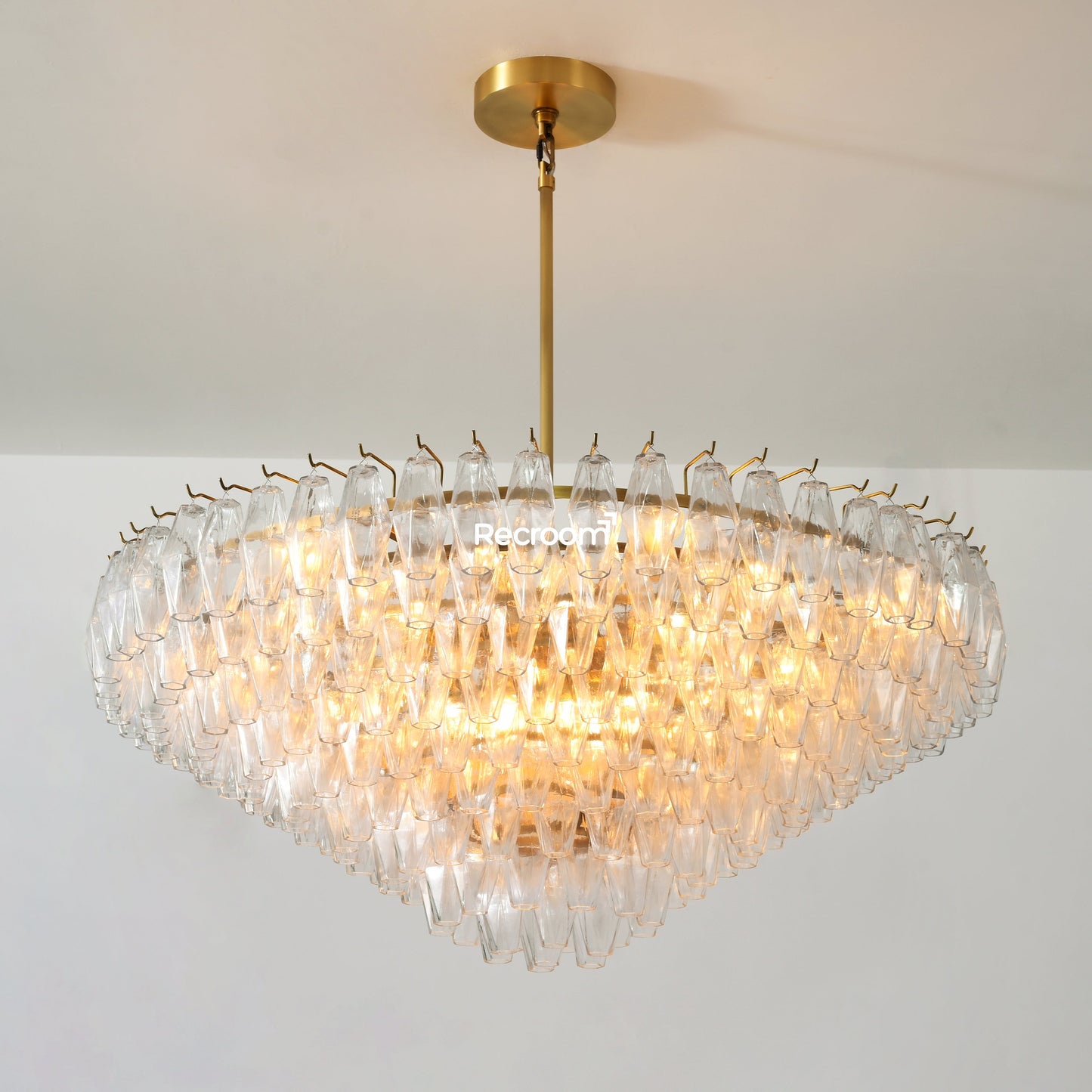 Chia Round Tired Chandelier 47"