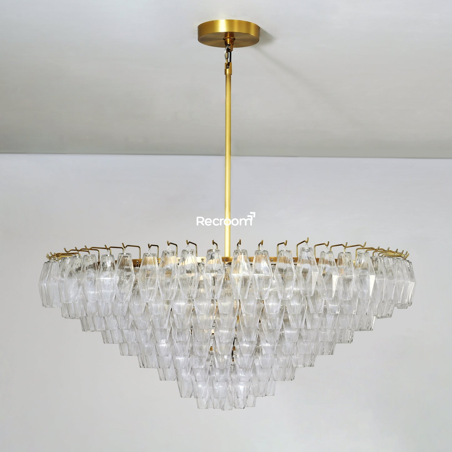 Chia Round Tired Chandelier 47"