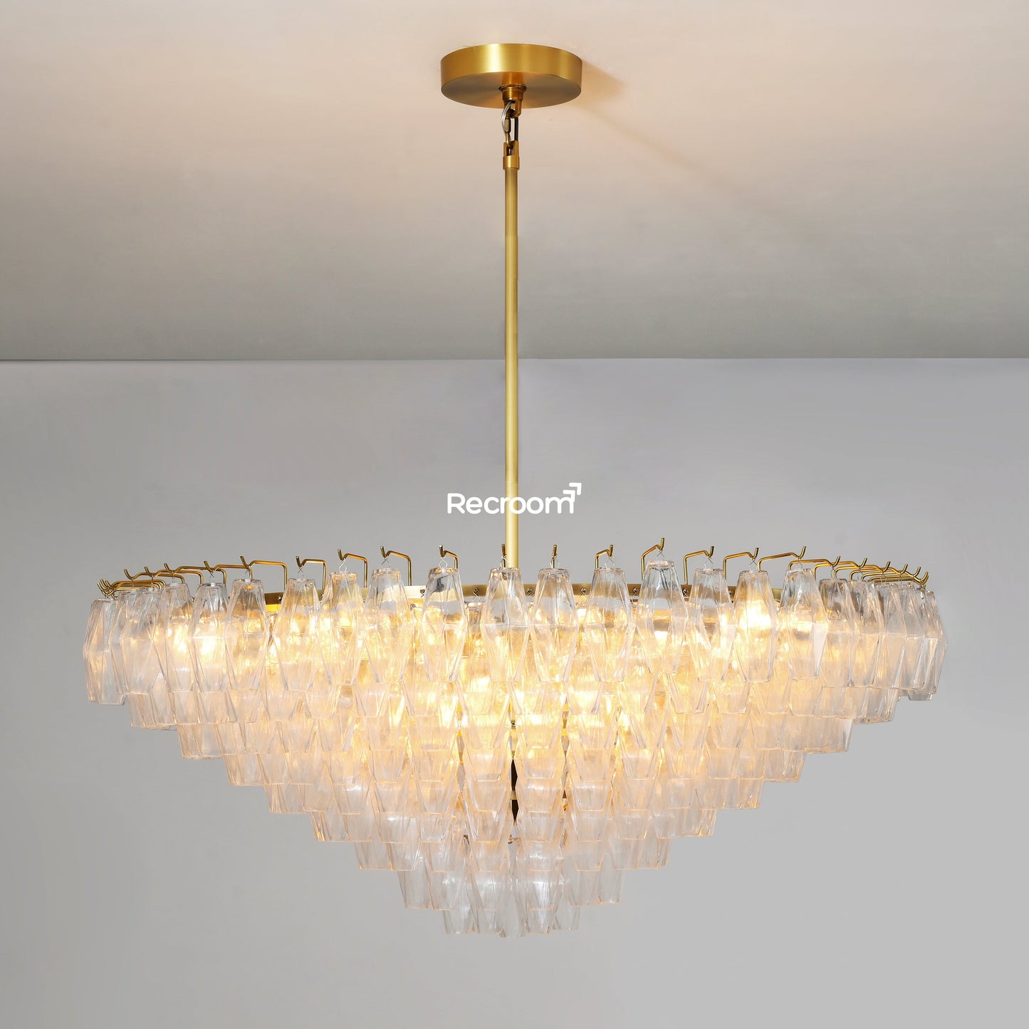 Chia Round Tired Chandelier 47"