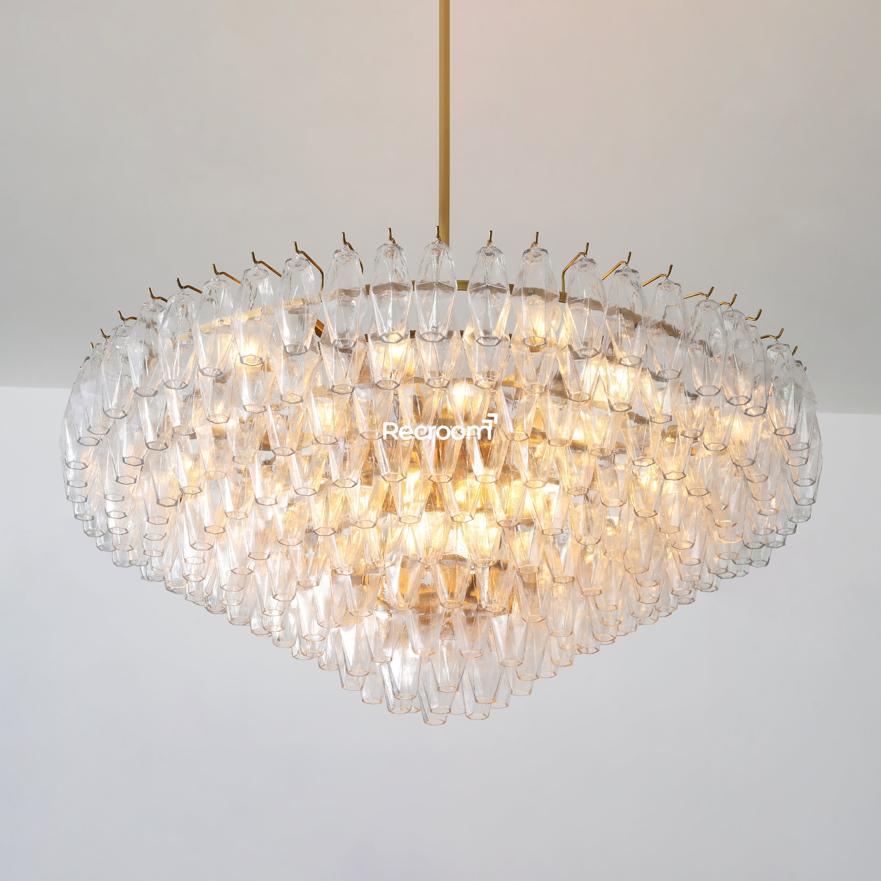 Chia Round Tired Chandelier 47"
