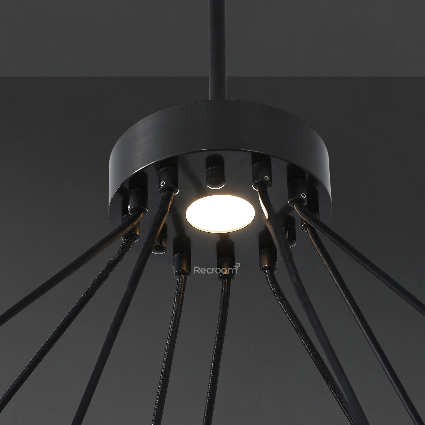 Eclitant Two-Tier Round Chandelier 60"