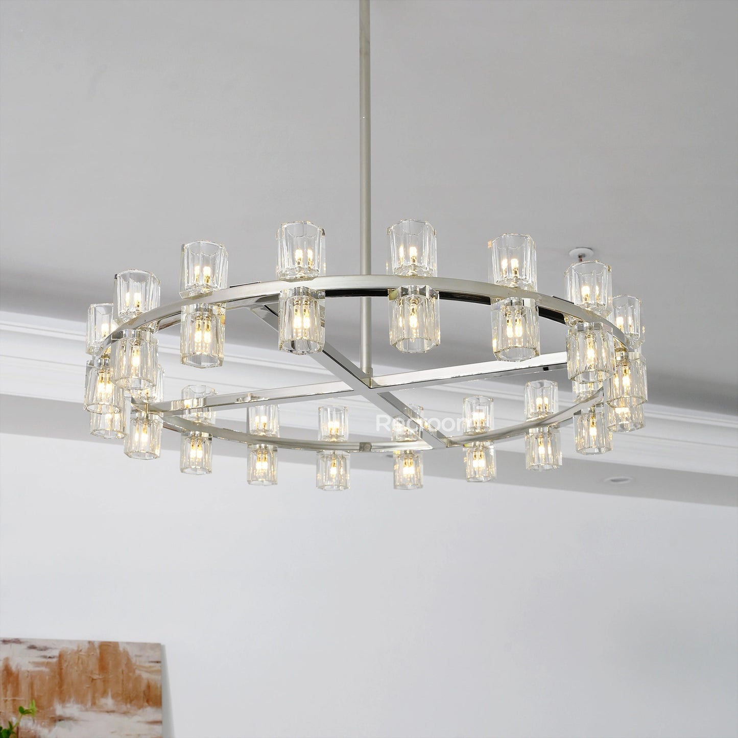 Arcachonest Round Chandelier 36"