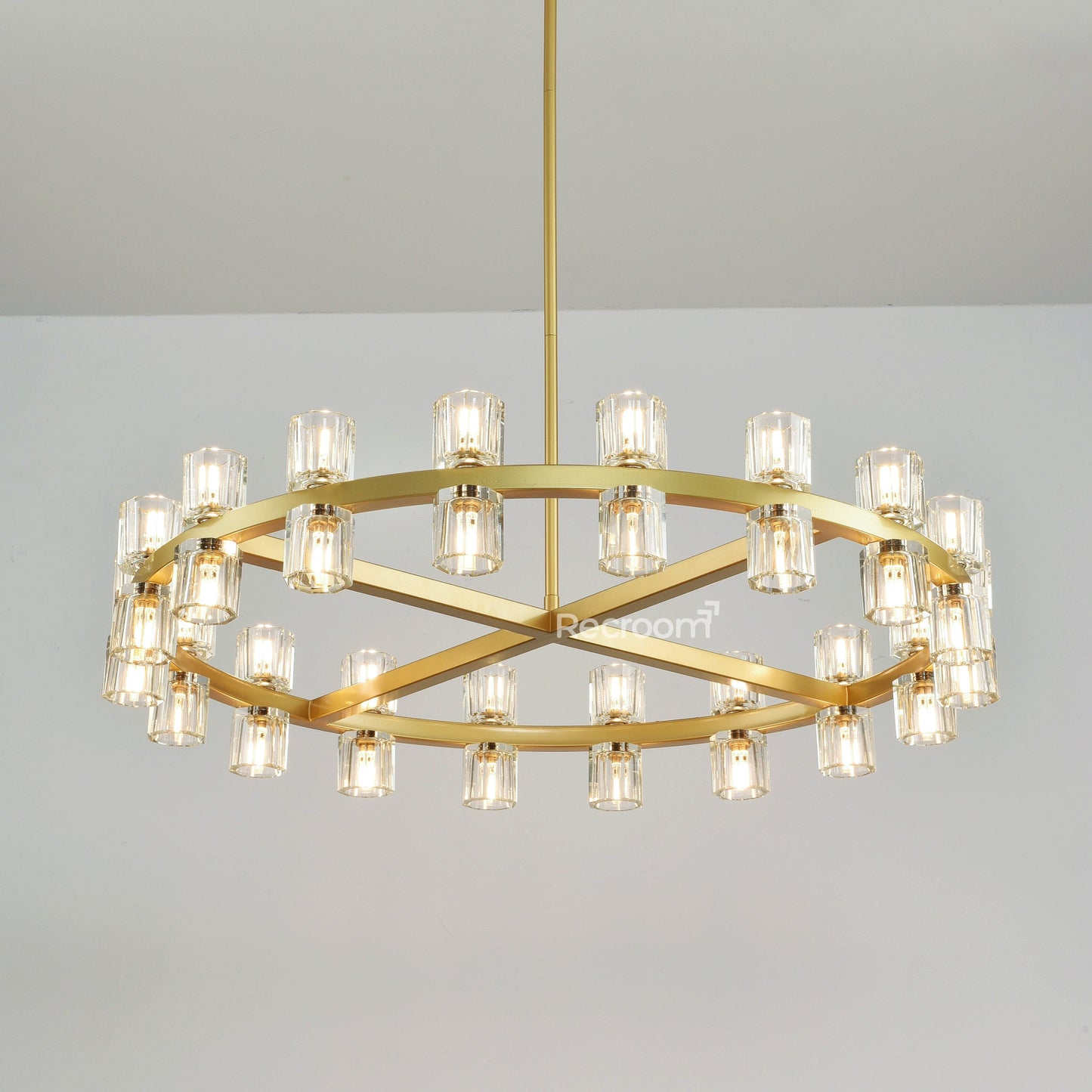 Arcachonest Round Chandelier 36"