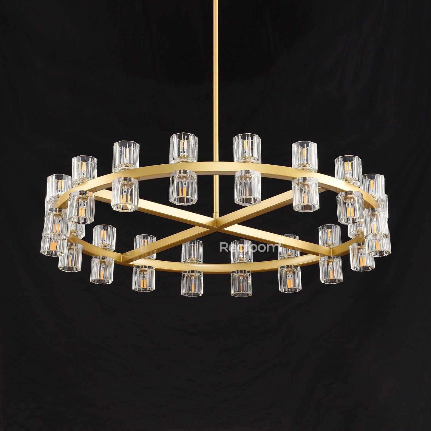 Arcachonest Round Chandelier 36"