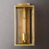 Backman Outdoor Square Lantern Bedroom Wall Sconce 18"