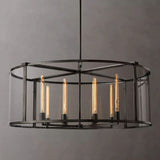 Backman Vintage Round Chandelier 44"