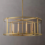 Backman Vintage Round Chandelier 44"