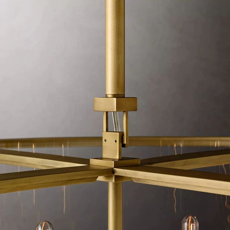 Backman Vintage Round Chandelier 55"