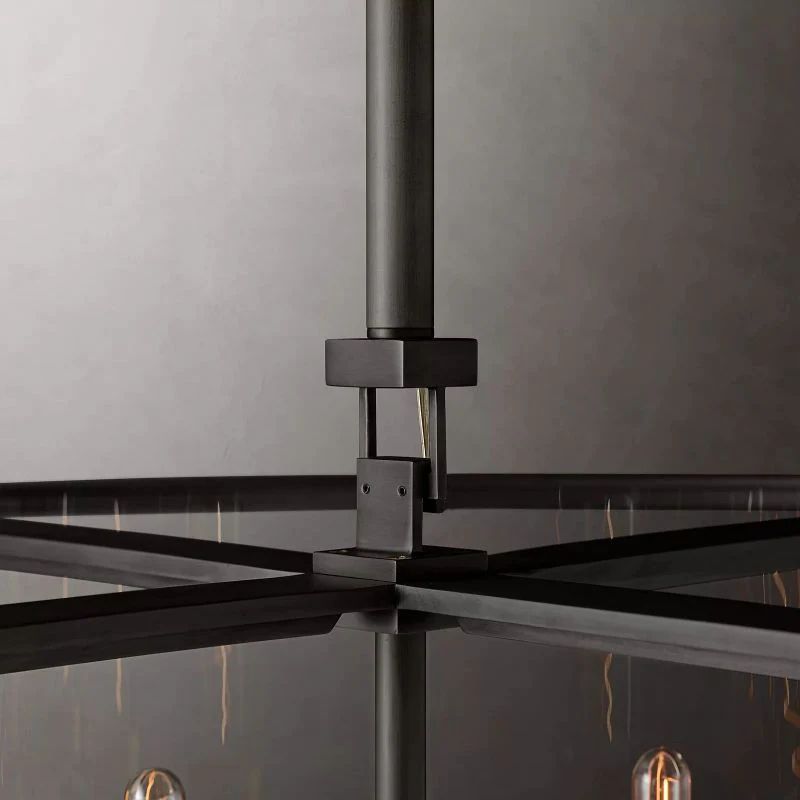 Backman Vintage Round Chandelier 55"