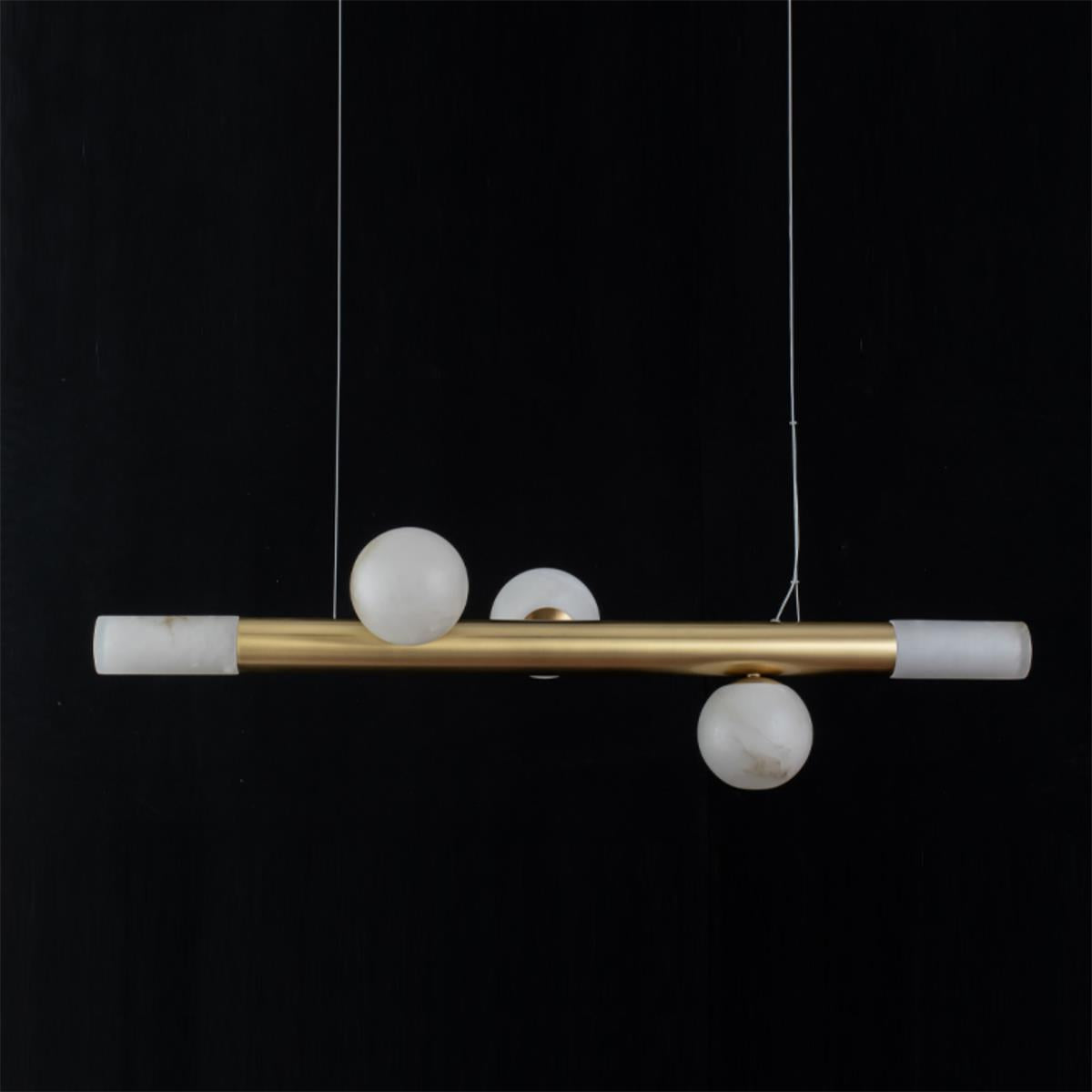Alabaster Carrara Pendant Light
