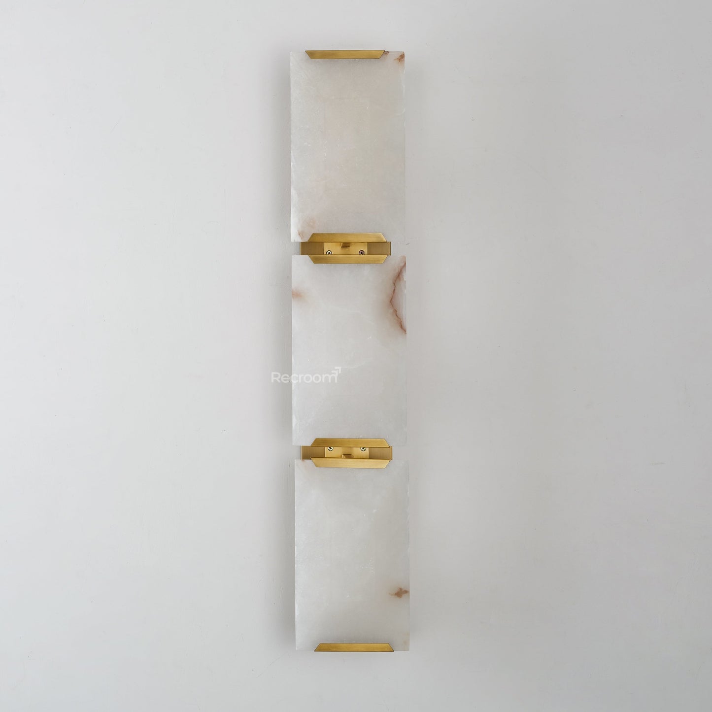 Harllow Calcite Triple Wall Sconce 6”