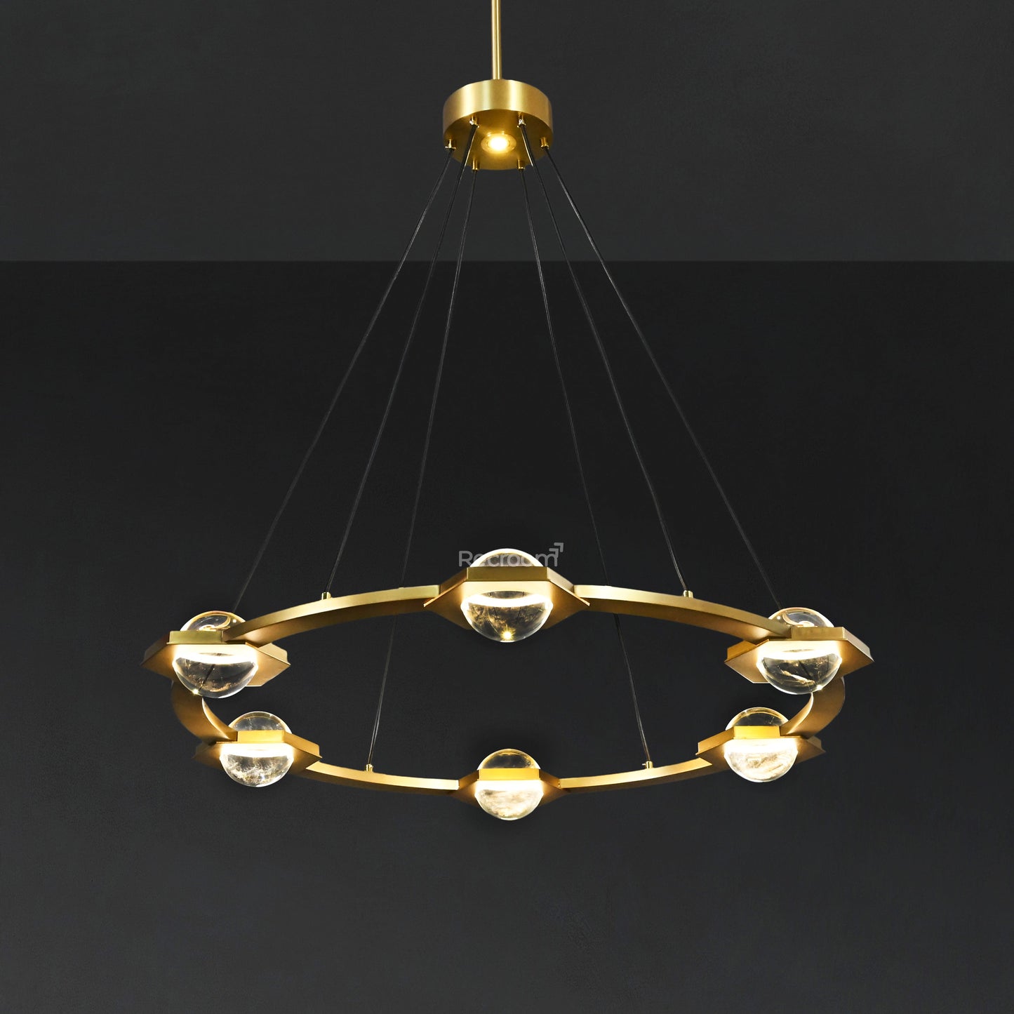 Eclitant Round Chandelier 48"