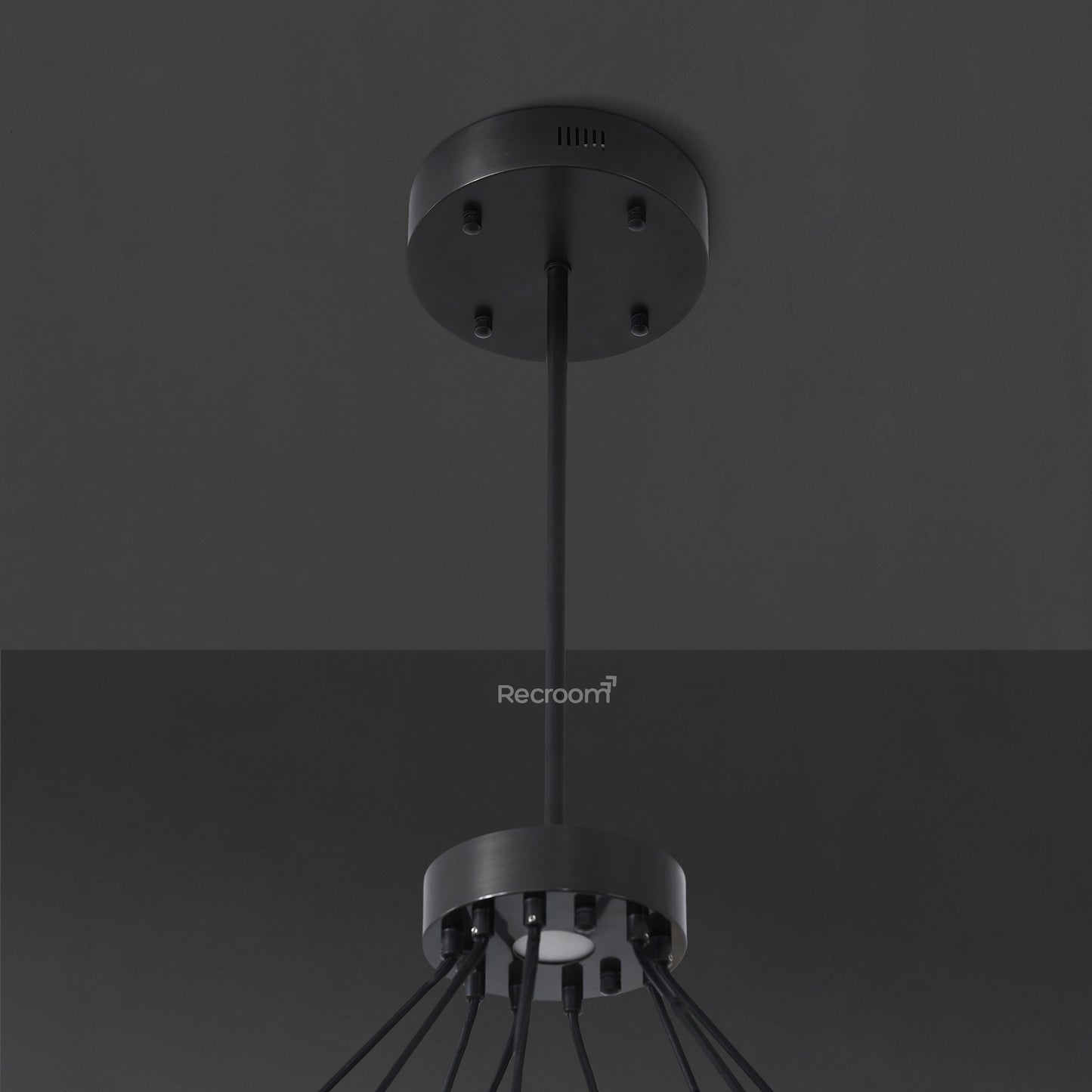 Eclitant Two-Tier Round Chandelier 60"