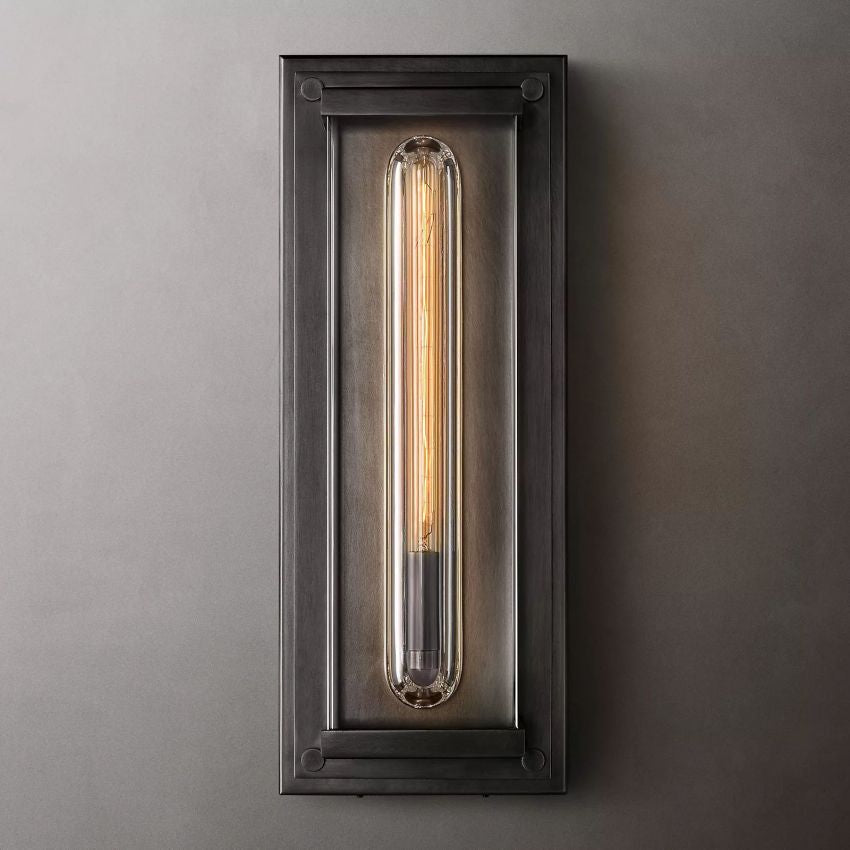 Savine Rectangle Outdoor Sconce