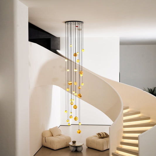 Sultana Alabaster Cluster Chandelier