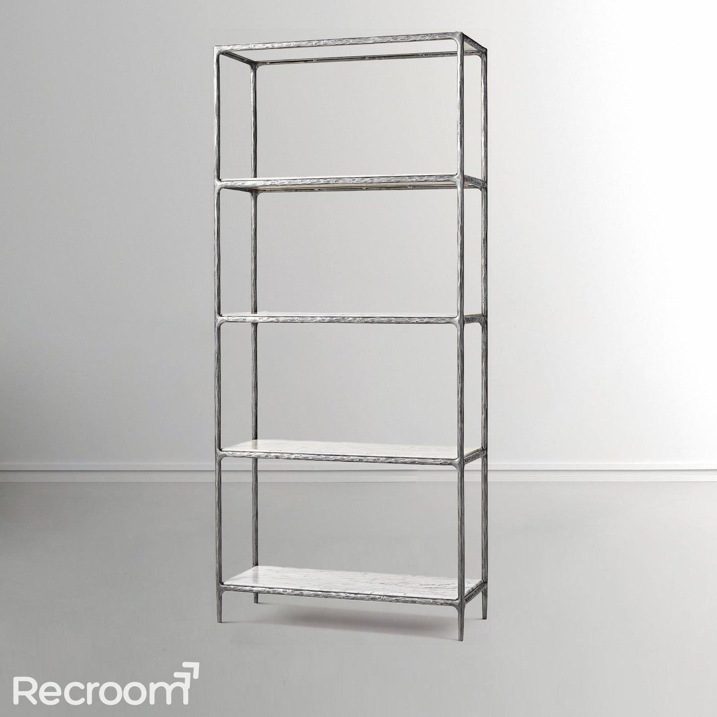 Thaddeo White Marble Shelving