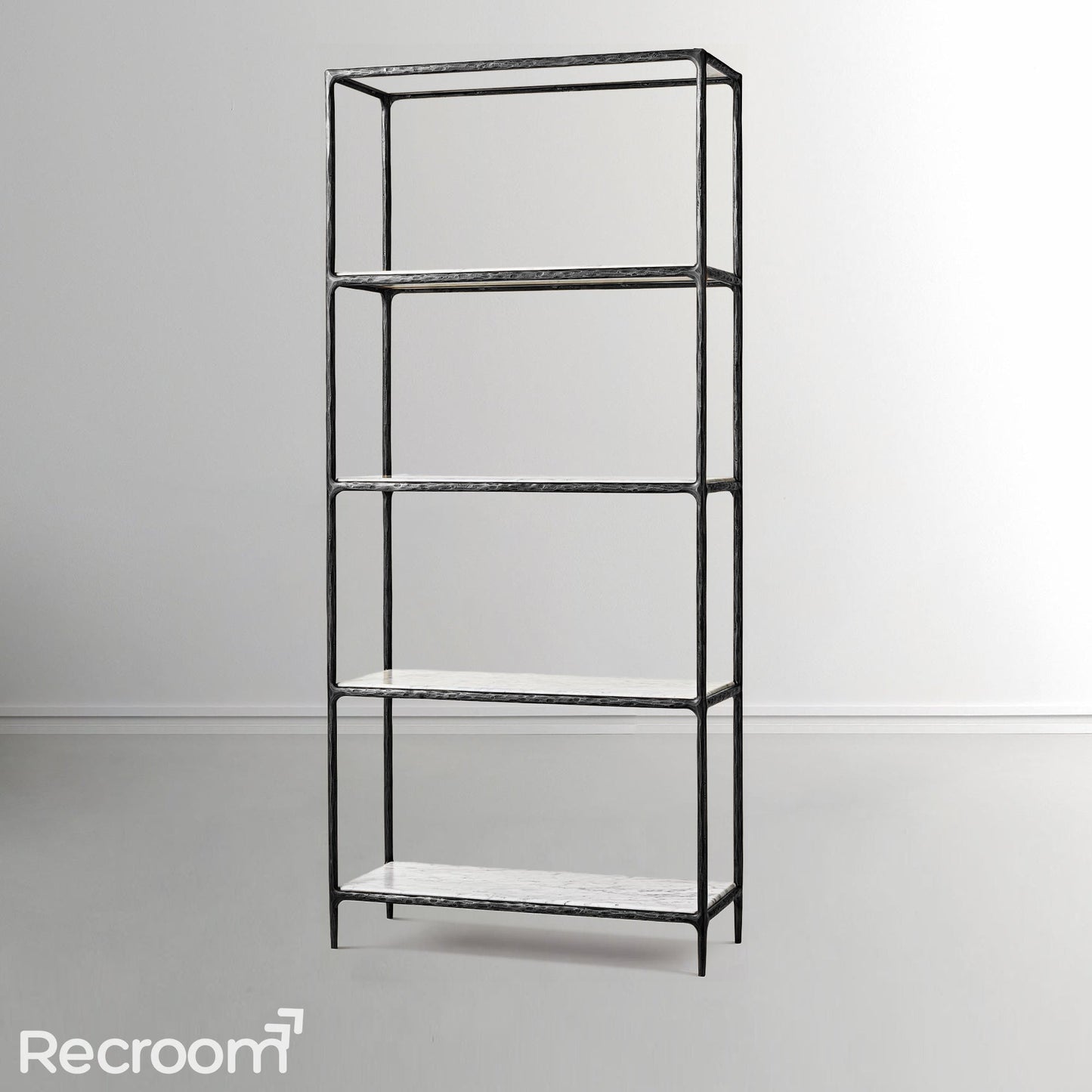 Thaddeo White Marble Shelving