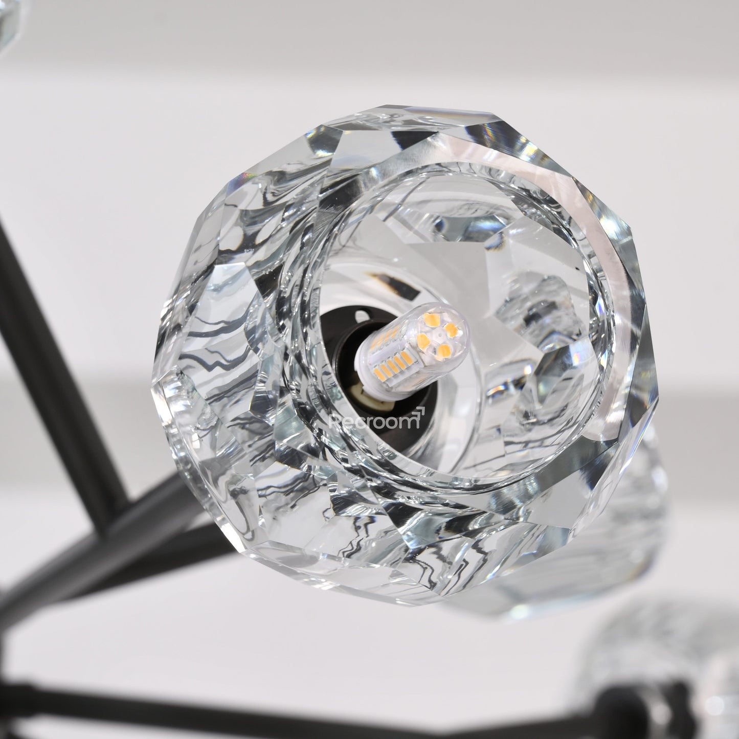 Boulew Crystal Glass Round Chandelier 48"