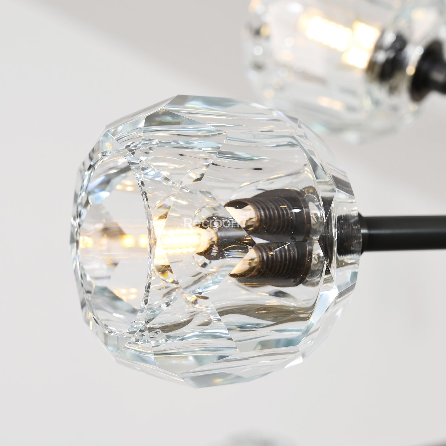 Boulew Crystal Glass Round Chandelier 72"