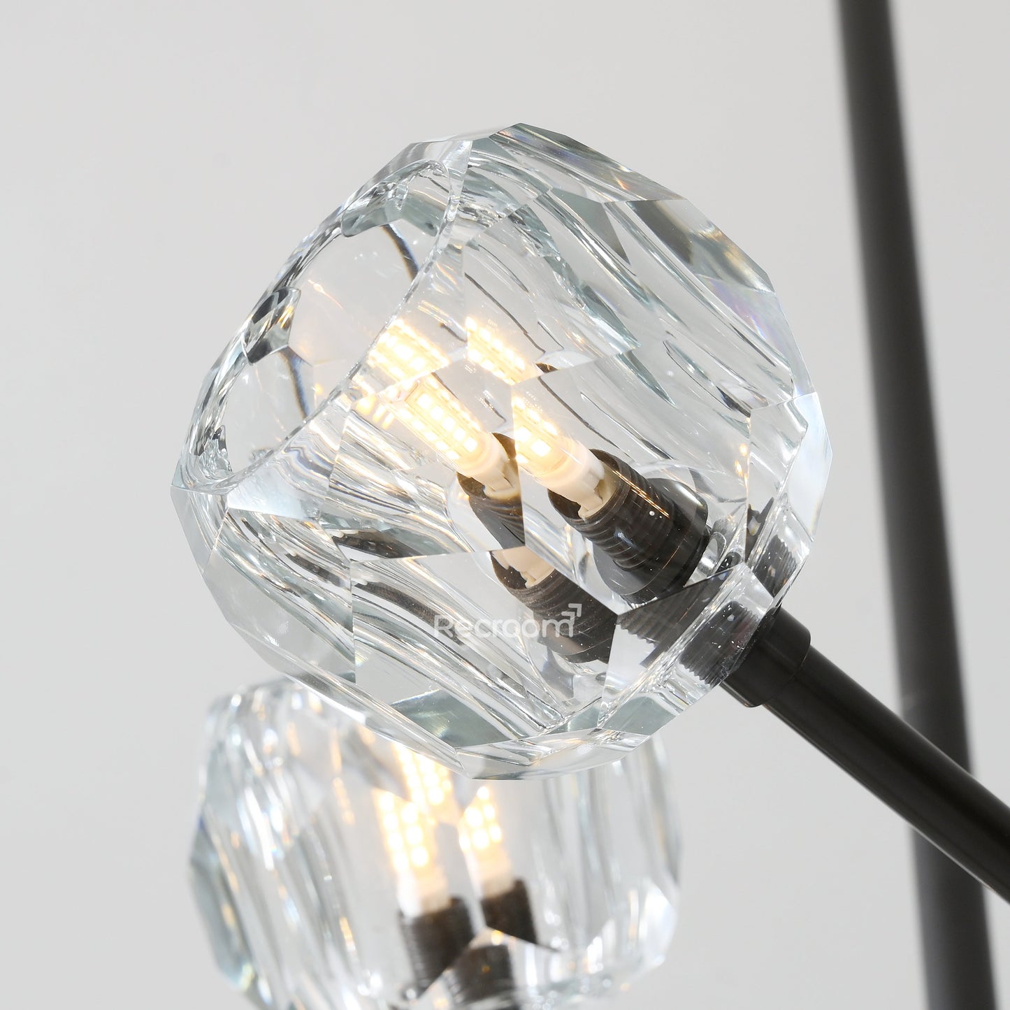 Boulew Crystal Glass Round Chandelier 36"