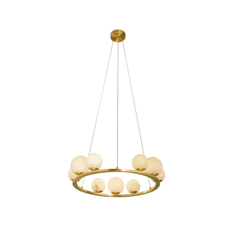 Tagliato Alabaster Chandelier
