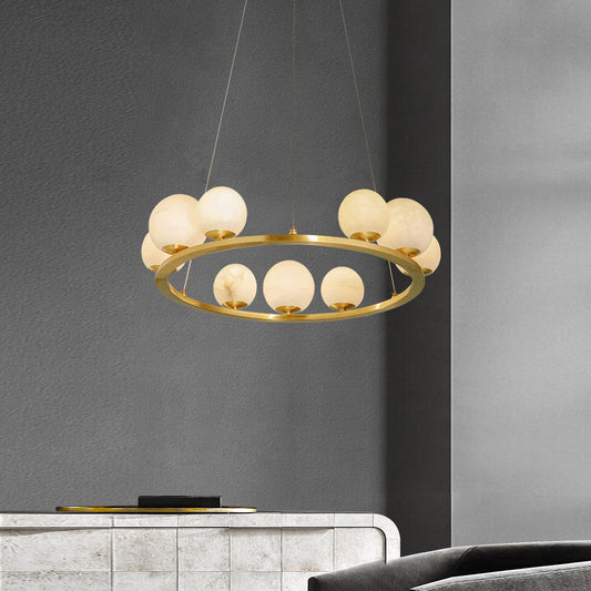 Tagliato Alabaster Chandelier