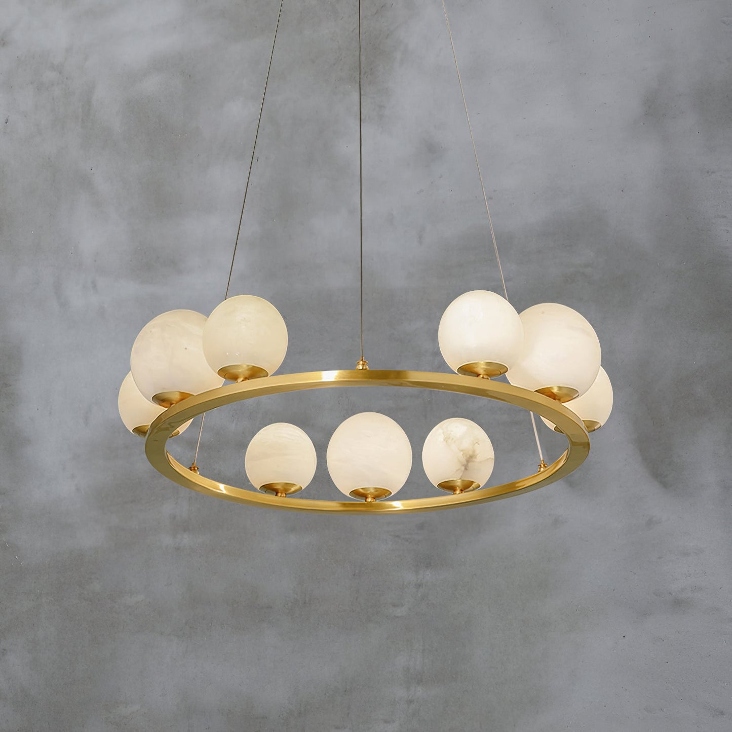 Tagliato Alabaster Chandelier