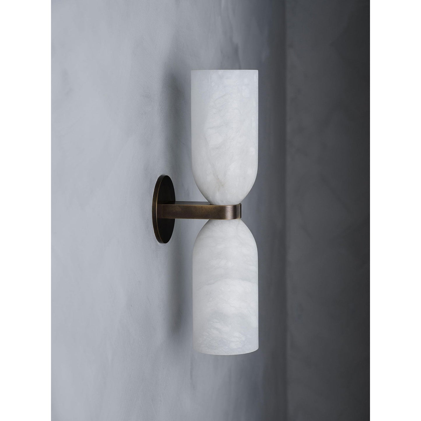 Tandem Alabaster Wall Lamp