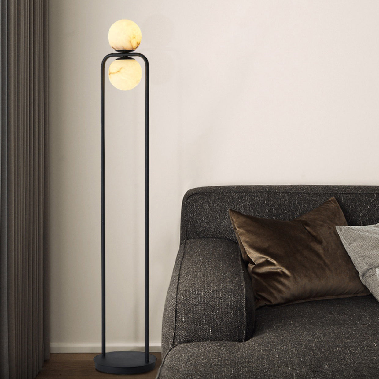 Tribeca Alabaster Floor Lamp