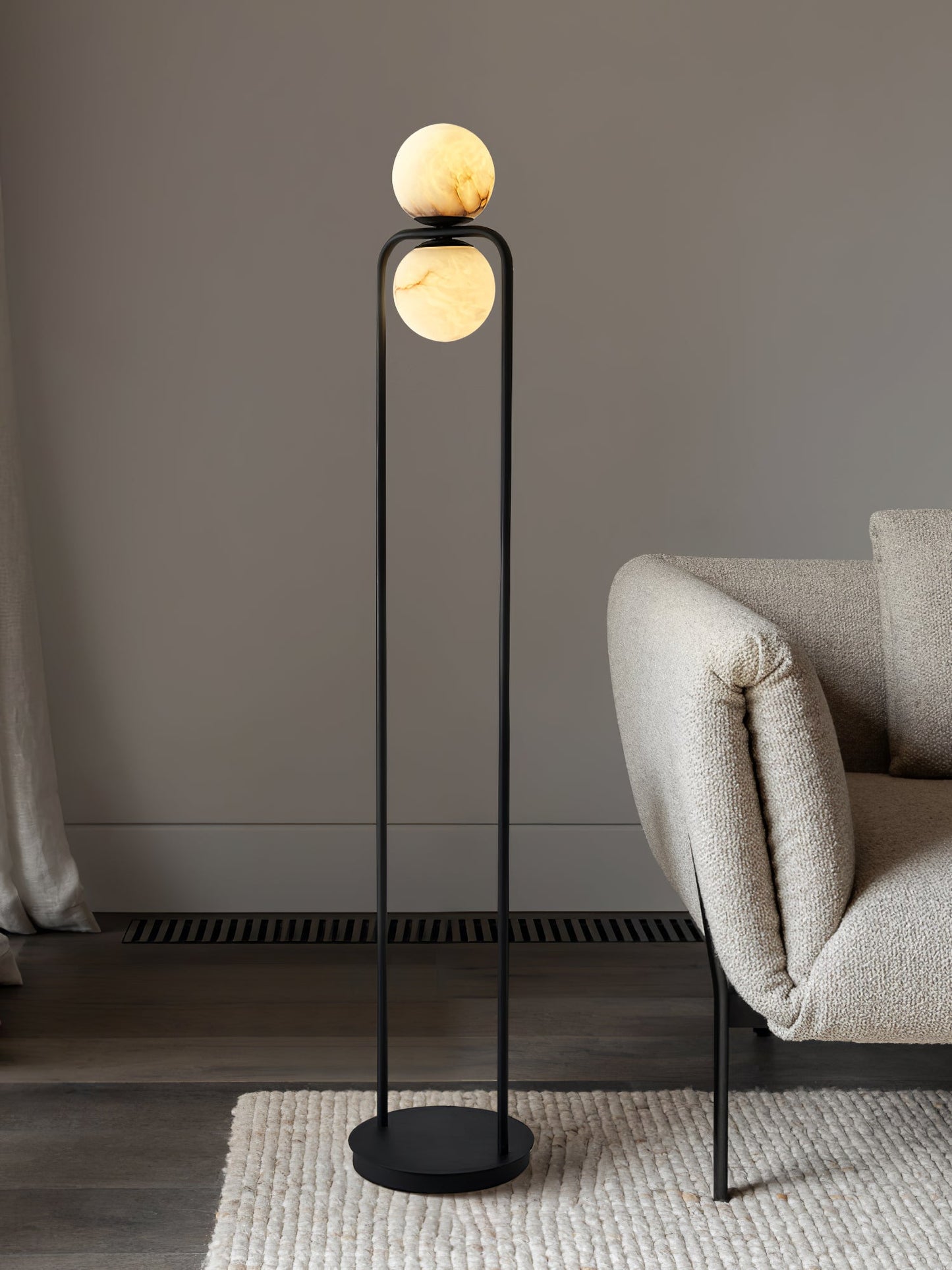 Tribeca Alabaster Floor Lamp