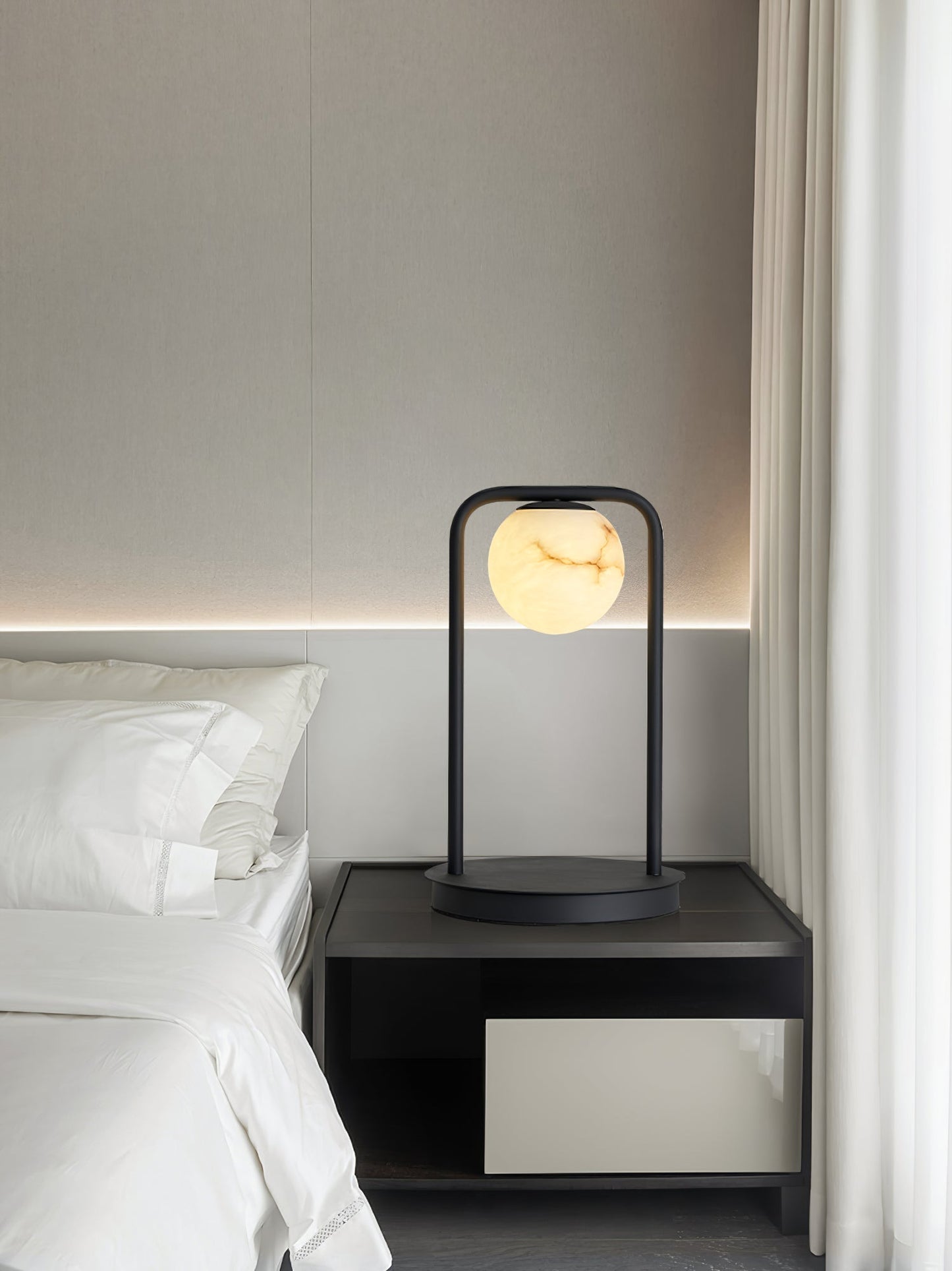 Tribeca Alabaster Table Lamp