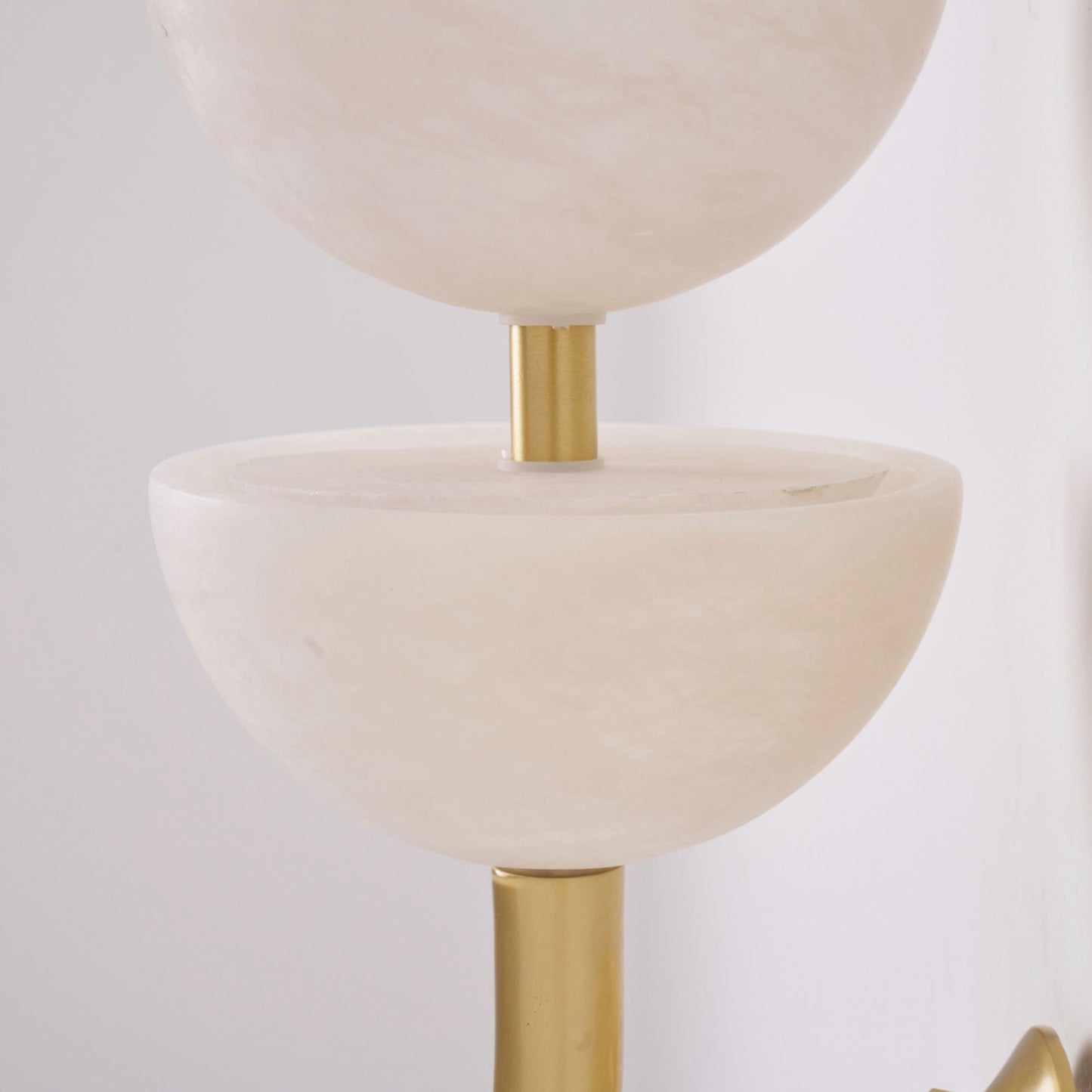 Triple Alabaster Wall Lamp