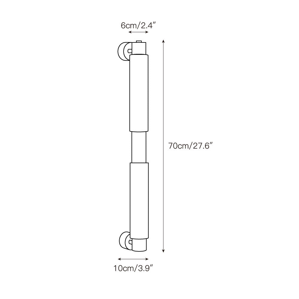 Tube Alabaster Wall Lamp