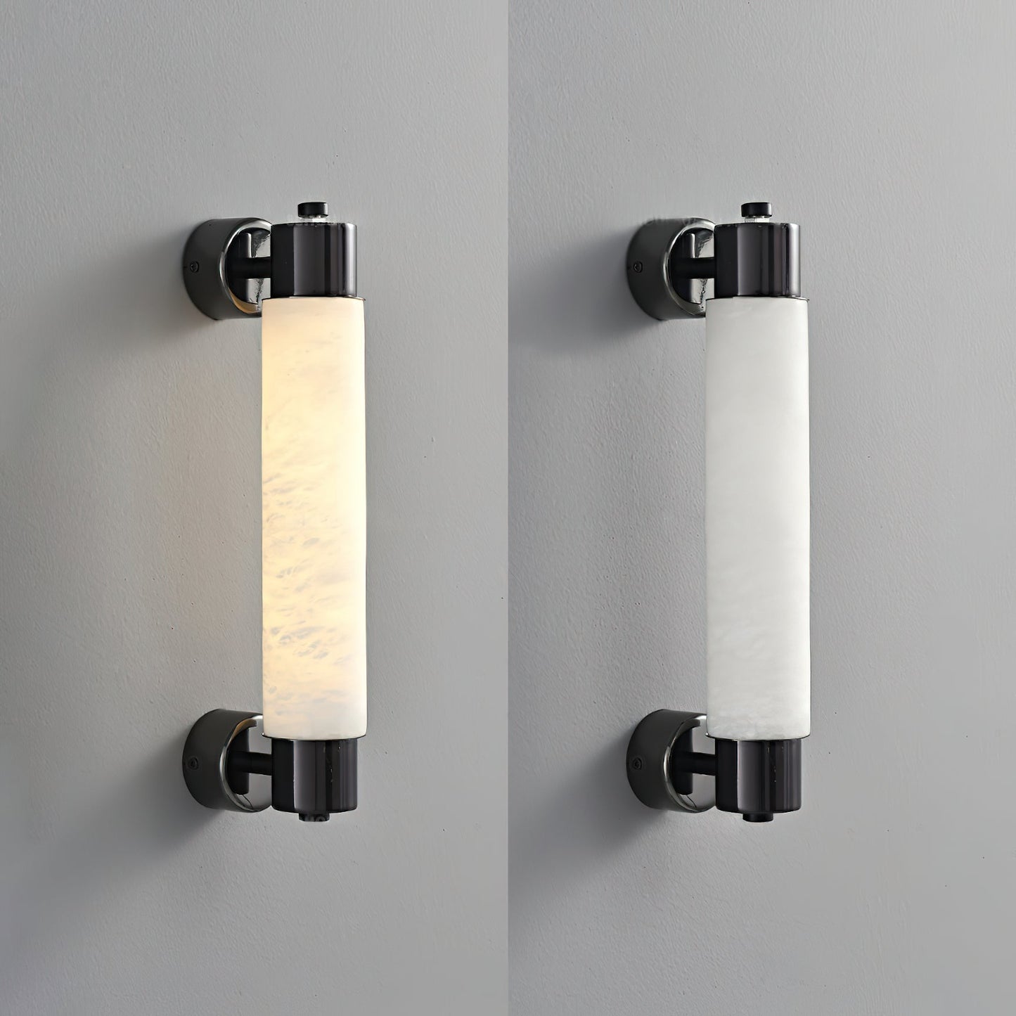 Tube Alabaster Wall Lamp