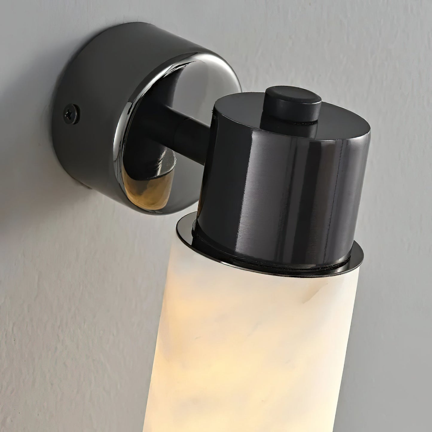 Tube Alabaster Wall Lamp