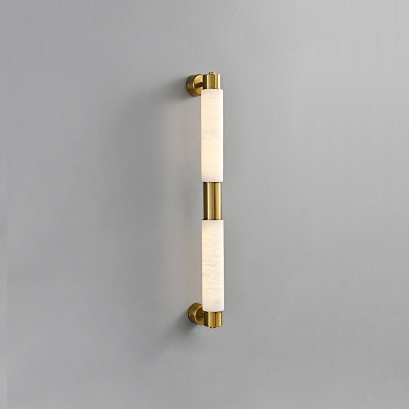 Tube Alabaster Wall Lamp