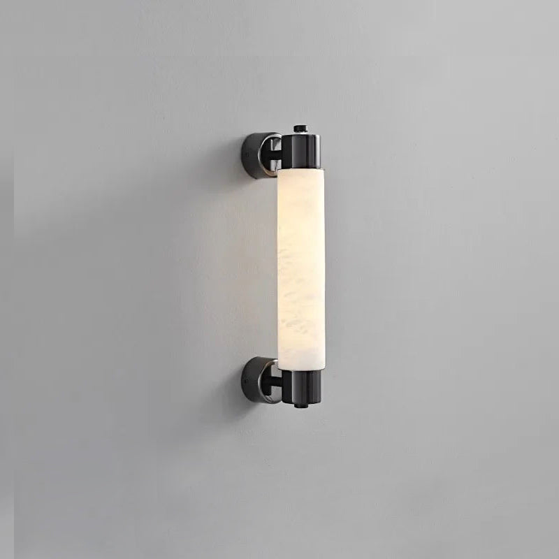 Tube Alabaster Wall Lamp