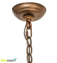 55" Long Antlers 10 Light Oblong Chandelier