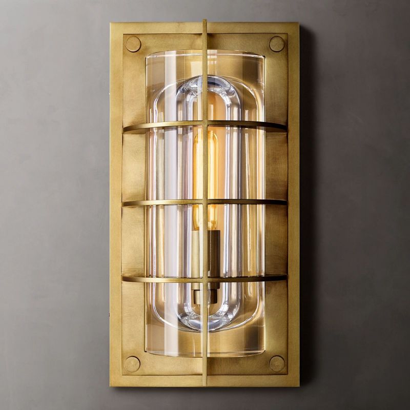 Vicomtic Outdoor Modern Metal Wall Sconce