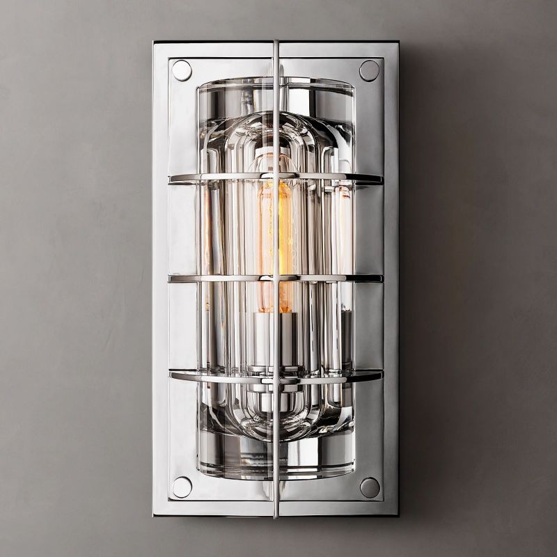 Vicomtic Outdoor Modern Metal Wall Sconce