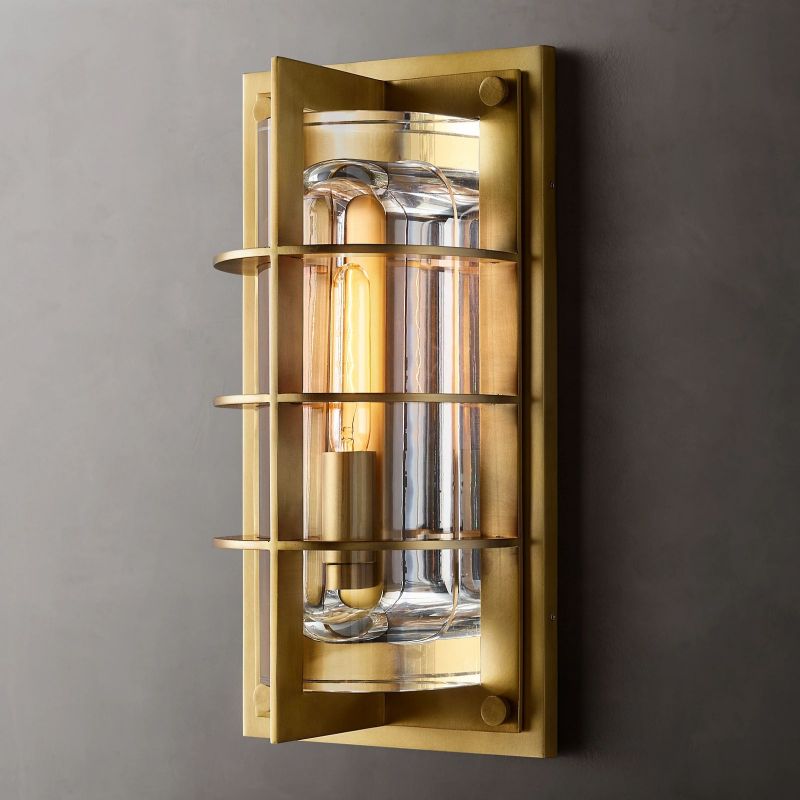 Vicomtic Outdoor Modern Metal Wall Sconce