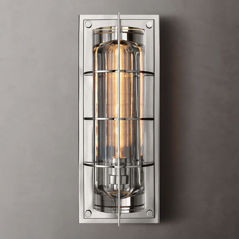 Vicomtic Outdoor Modern Metal Wall Sconce