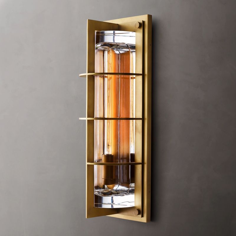 Vicomtic Outdoor Modern Metal Wall Sconce