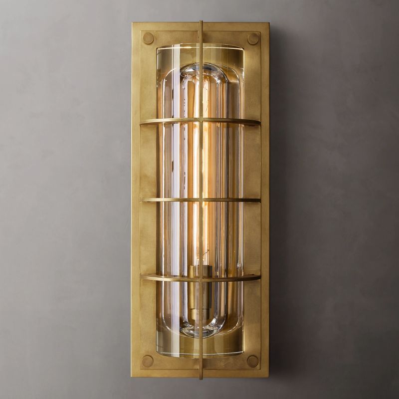 Vicomtic Outdoor Modern Metal Wall Sconce