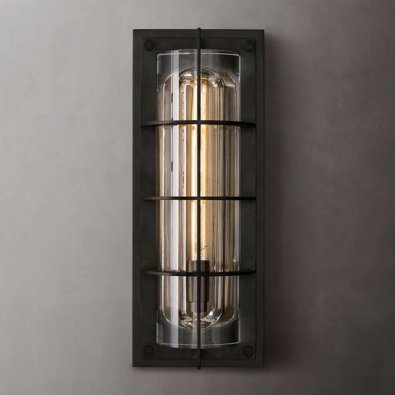Vicomtic Outdoor Modern Metal Wall Sconce