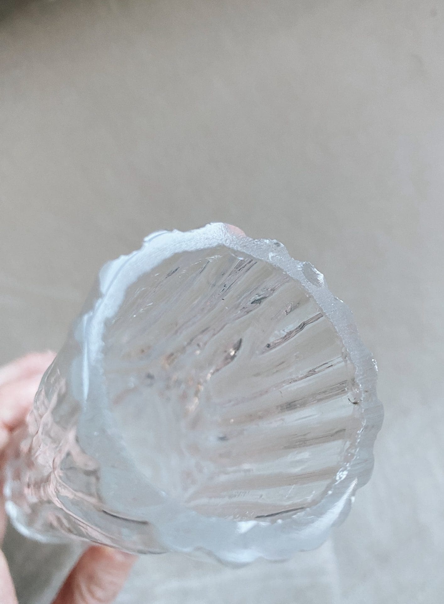 Vintage – Murano chandelier for Venini – 1970 – Transparent