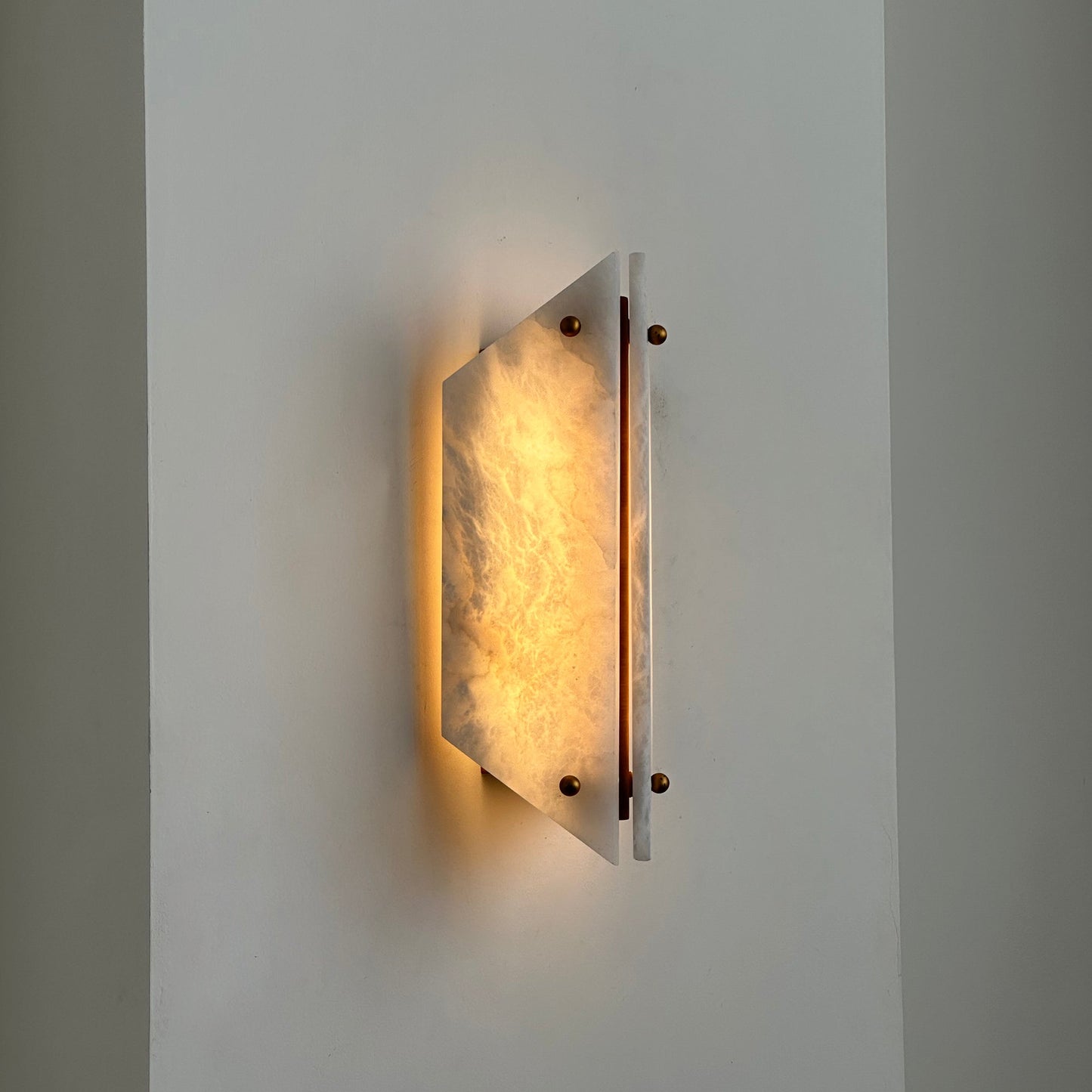 Vivien Alabaster Stone Wall Lamp