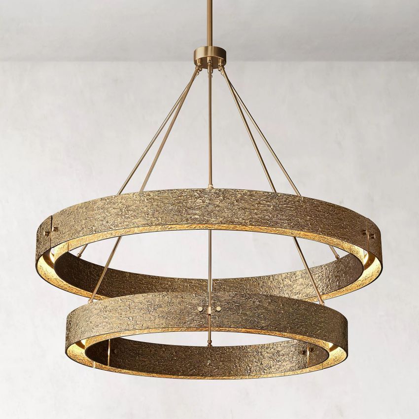 Nova Two-Tier Round Chandelier 60"
