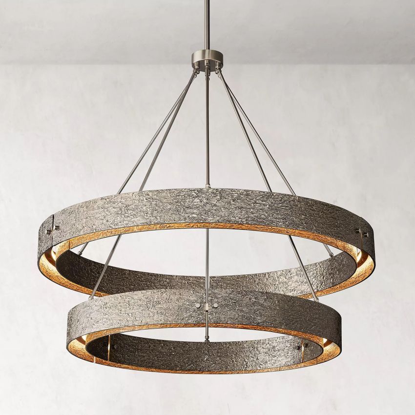 Nova Two-Tier Round Chandelier 60"
