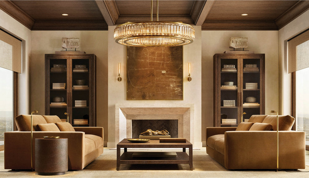 Mauriar Round Chandelier 37"